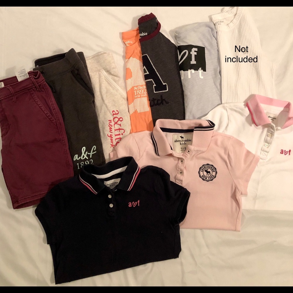 Abercrombie Kids Bundle of 9 - Size 11/12
